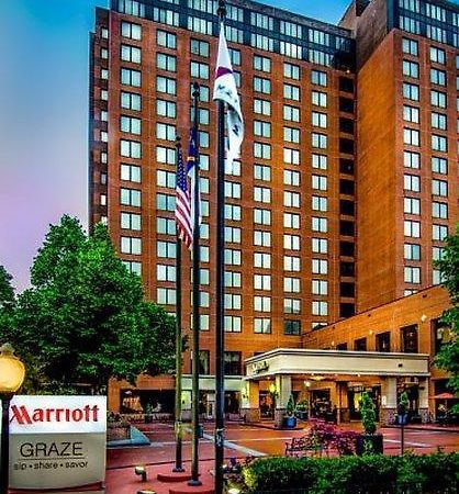 Winston-Salem Marriott Hotell Exteriör bild