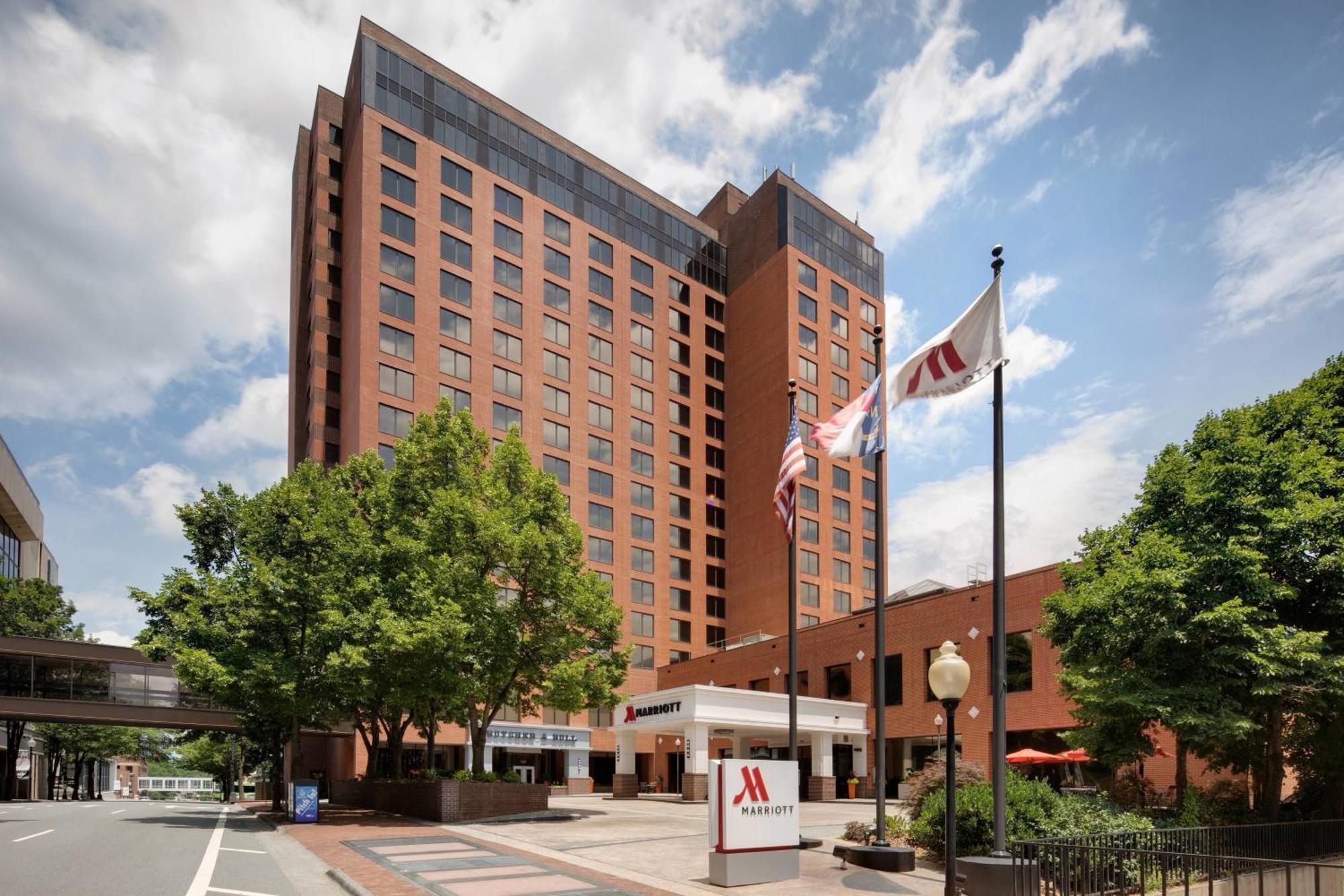 Winston-Salem Marriott Hotell Exteriör bild