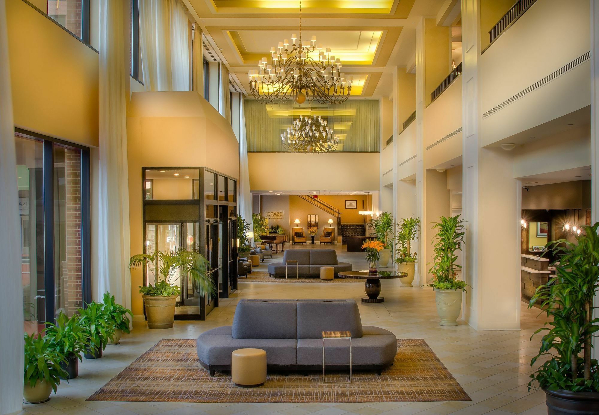 Winston-Salem Marriott Hotell Exteriör bild
